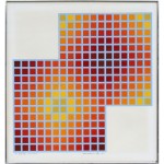 Richard Anuszkiewicz, Squares, Serigraph