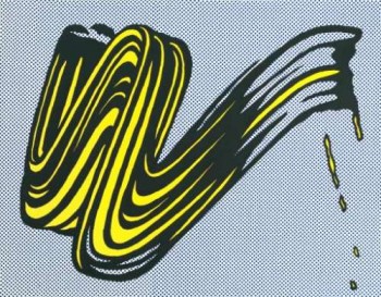 Roy Lichtenstein, Brushstroke